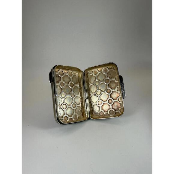 80's Gucci Sterling Silver Enamel Pill Box - Picture 4 of 5